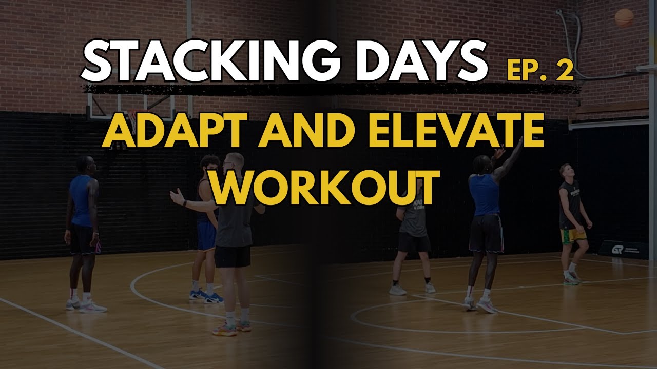 STACKING DAYS Ep. 2 | Elite Shooting Workout w/ Hooping Mitch & Freddy Webb