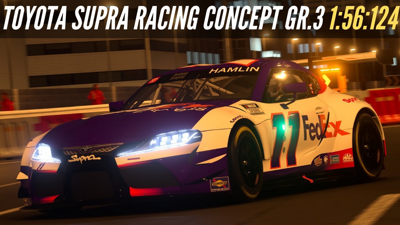 Gran Turismo 7: Daily Race Tokyo | Toyota Supra Gr. 3 Controller Hotlap