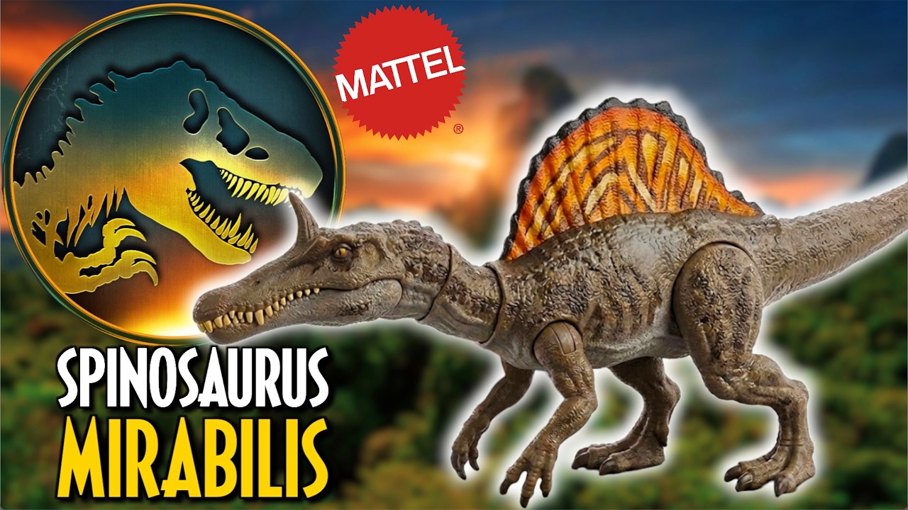 ¿Spinosaurus mirabilis en Jurassic World de Mattel?