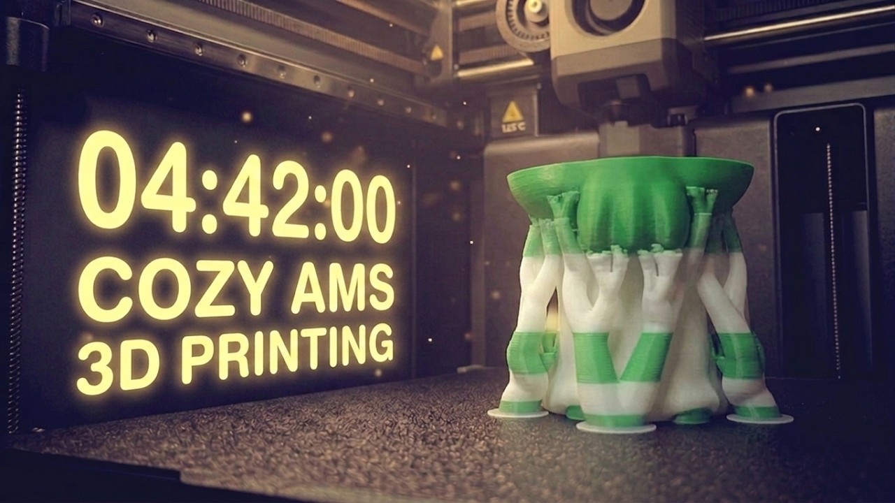 Cozy  AMS 3D Printing🌿Goomi (Minions & Monsters) printing & Relaxing Lo-Fi Music