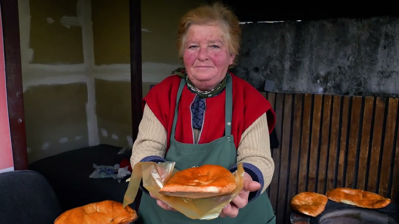 LIFE in the mountains of Georgia! How highlander bake bread and make cheese