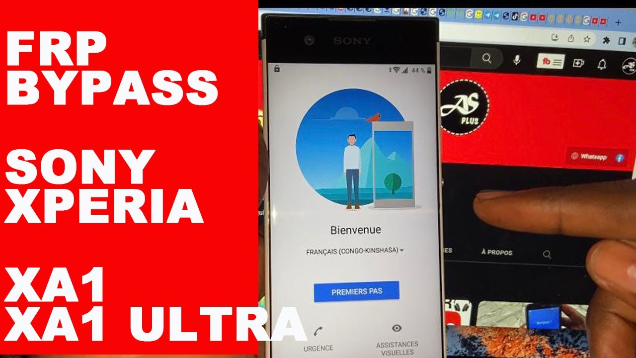BYPASS FRP SONY XPERIA XA1 SANS ORDINATEUR