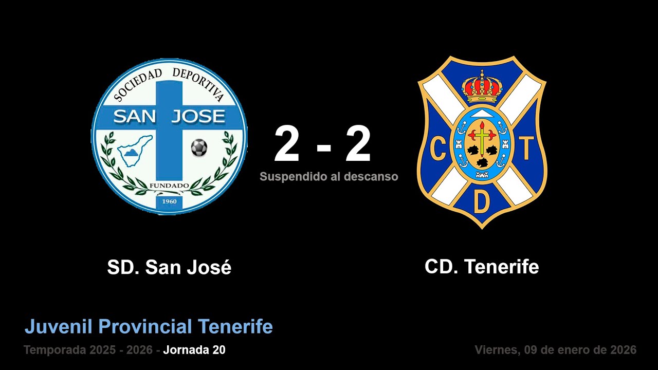 SD. San José -  CD. Tenerife. Juvenil Provincial Tenerife