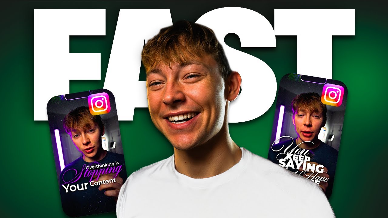 The Fastest Editing Workflow For Content Creators  (So You Can Post More)