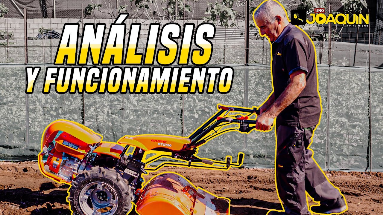 MOTOCULTOR MTC 720 DE ANOVA ¿Qué lo diferencia de una motoazada?