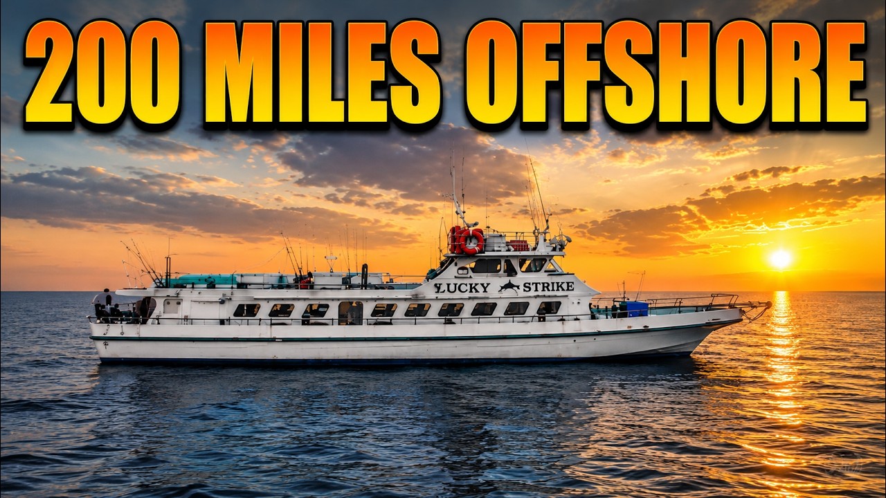 Fishing 200 Miles Offshore for 3 Days STRAIGHT! {Montauk New York}
