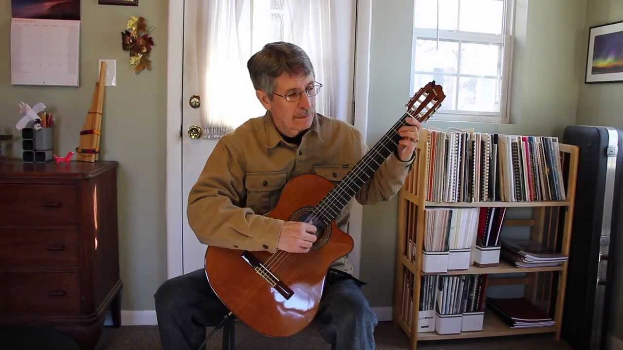 It's in the Rain, for solo guitar