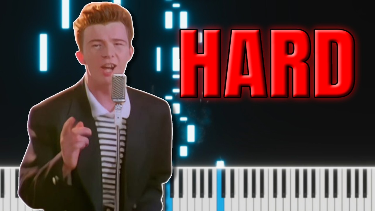 Never Gonna Give You Up - Rick Astley┃Piano Tutorial