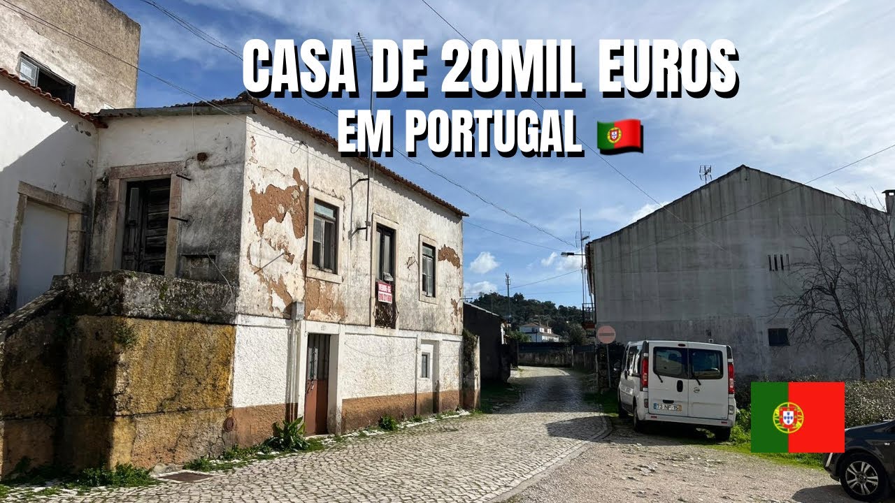 CASA A VENDA NO CENTRO DA VILA EM PORTUGAL, por 20MIL EUROS 🇵🇹🇵🇹