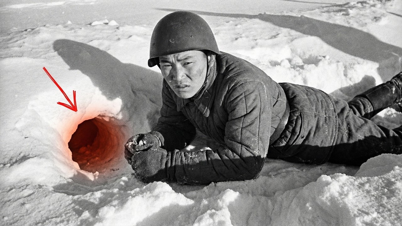 他在雪地裡挖的「瘋狂」隧道，4分鐘內就殺了53名德國士兵…