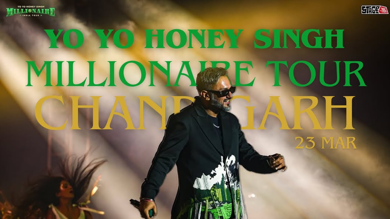 @YoYoHoneySingh Millionaire Tour Chandigarh || Full Live Show || Vlog #009 || Sourav Yadav