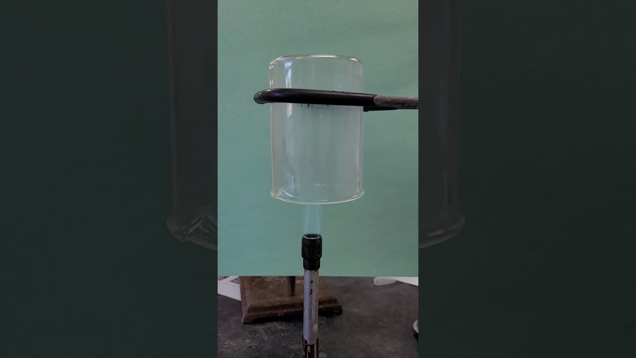 burning methane makes