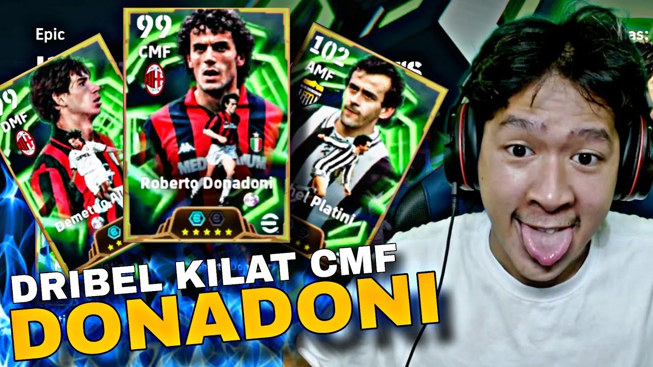 WAH! CMF DRIBEL KILAT! DONADONI NEW EPIC ITALIAN MIDFIELDERS! eFOOTBALL 2026 MOBILE