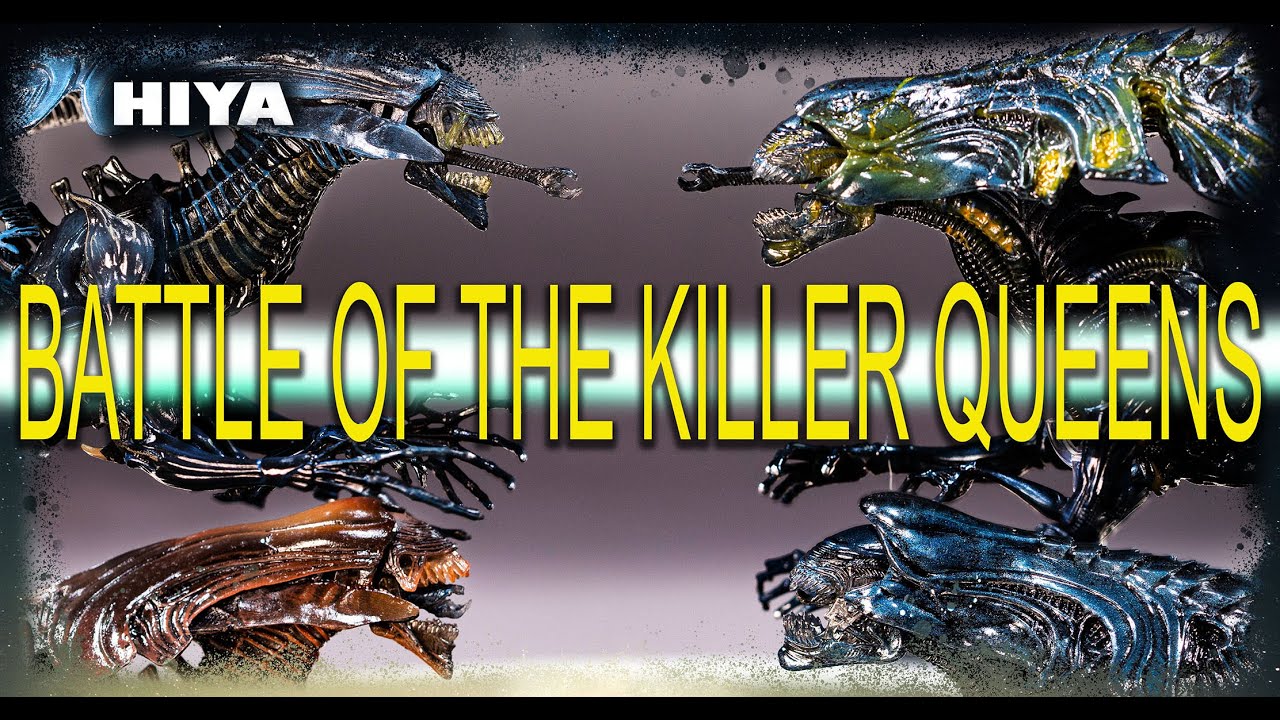 EVERY HIYA QUEEN. ALIENS, ALIEN RESURRECTION, ALIEN VERSUS PREDATOR, AND AVP BATTLE DAMAGED QUEEN