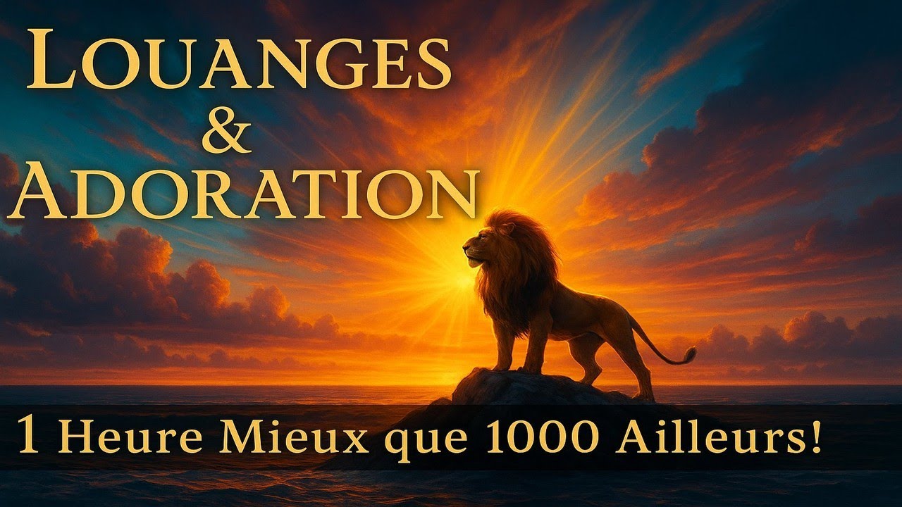 🔥  LOUANGES & ADORATION: Christ te Donne la Joie, Paix, et Guérison. #psaumes