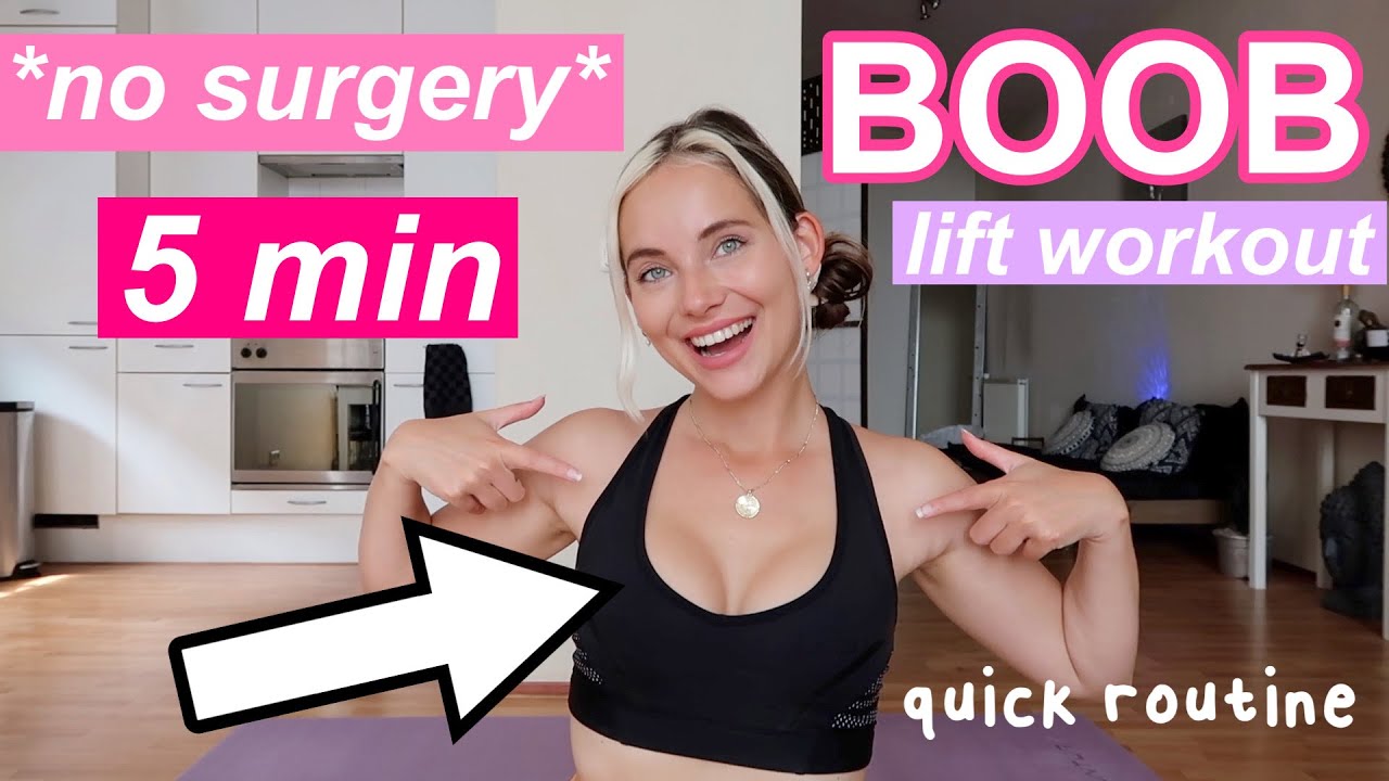 Lift And Firm Your Breasts In 2 Weeks | 5 min Chest Lift Workout *quick*