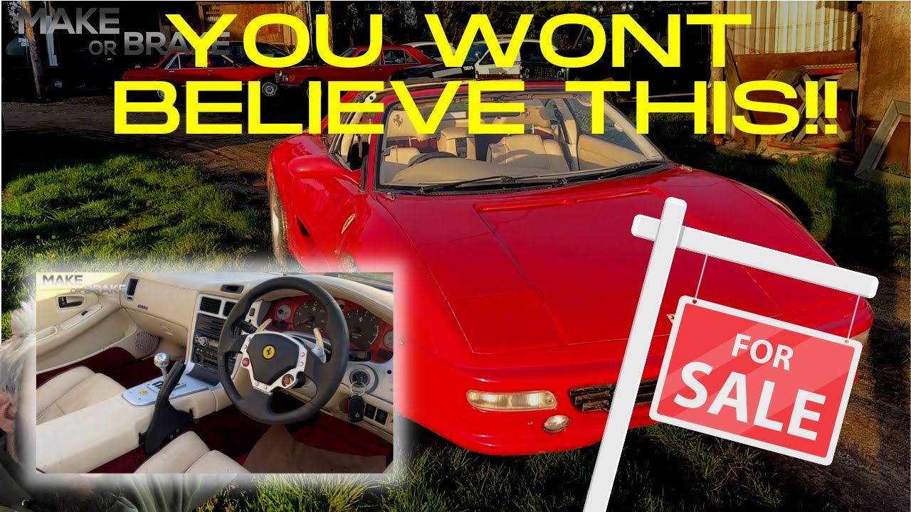 YOU WONT BELIEVE HOW GOOD THE FAKE FERRARI TURNED OUT!