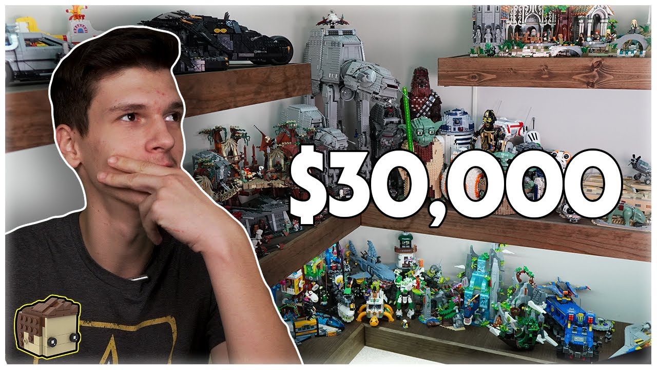 WZ's $30,000 LEGO Room Tour 2023!