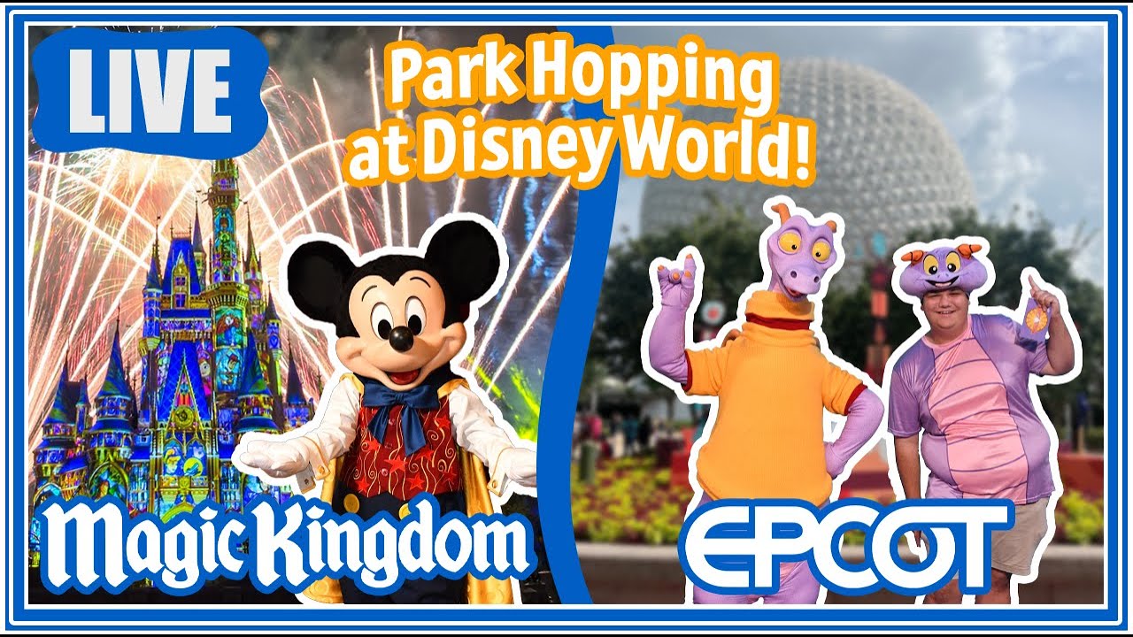🔴Live: Exciting Afternoon of Park Hopping at Magic Kingdom & EPCOT! - Disney World Livestream