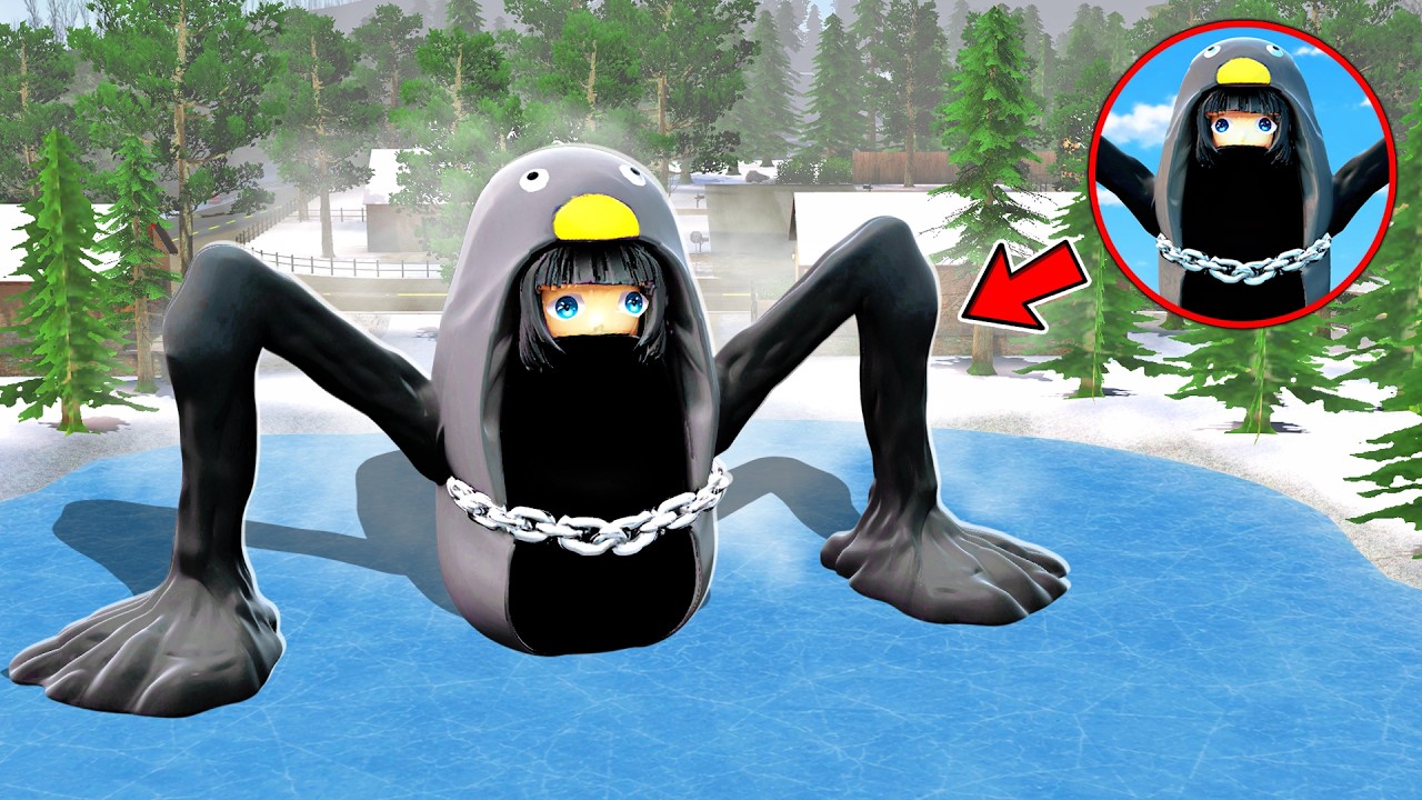 Drone Catches GUGUGAGA PENGUIN SEA EATER In The City... (Garry's Mod)
