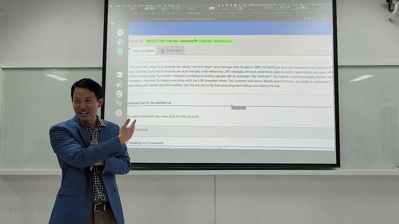 20260204 Entrepreneurship Lecture 5 2nd half   Biz Ideas Feedback