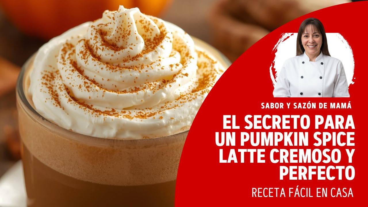 El Secreto para un Pumpkin Spice Latte Cremoso y Perfecto | Receta Fácil en Casa