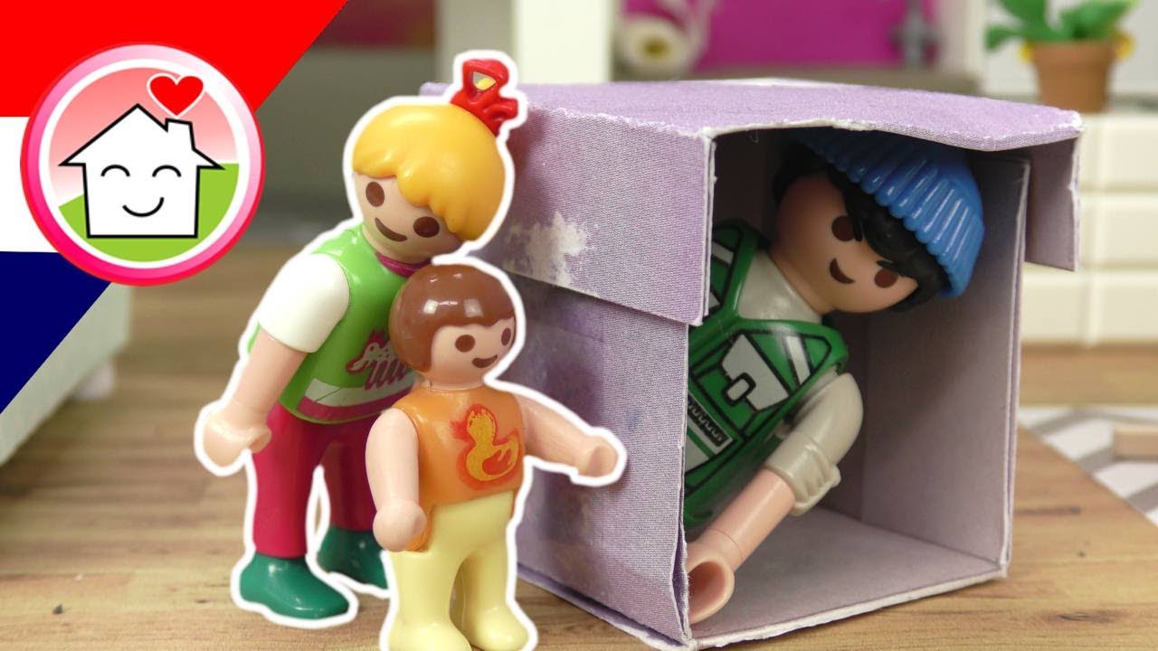 Playmobil filmpje Nederlands Het Mysterieuze Pakket - Familie Huizer