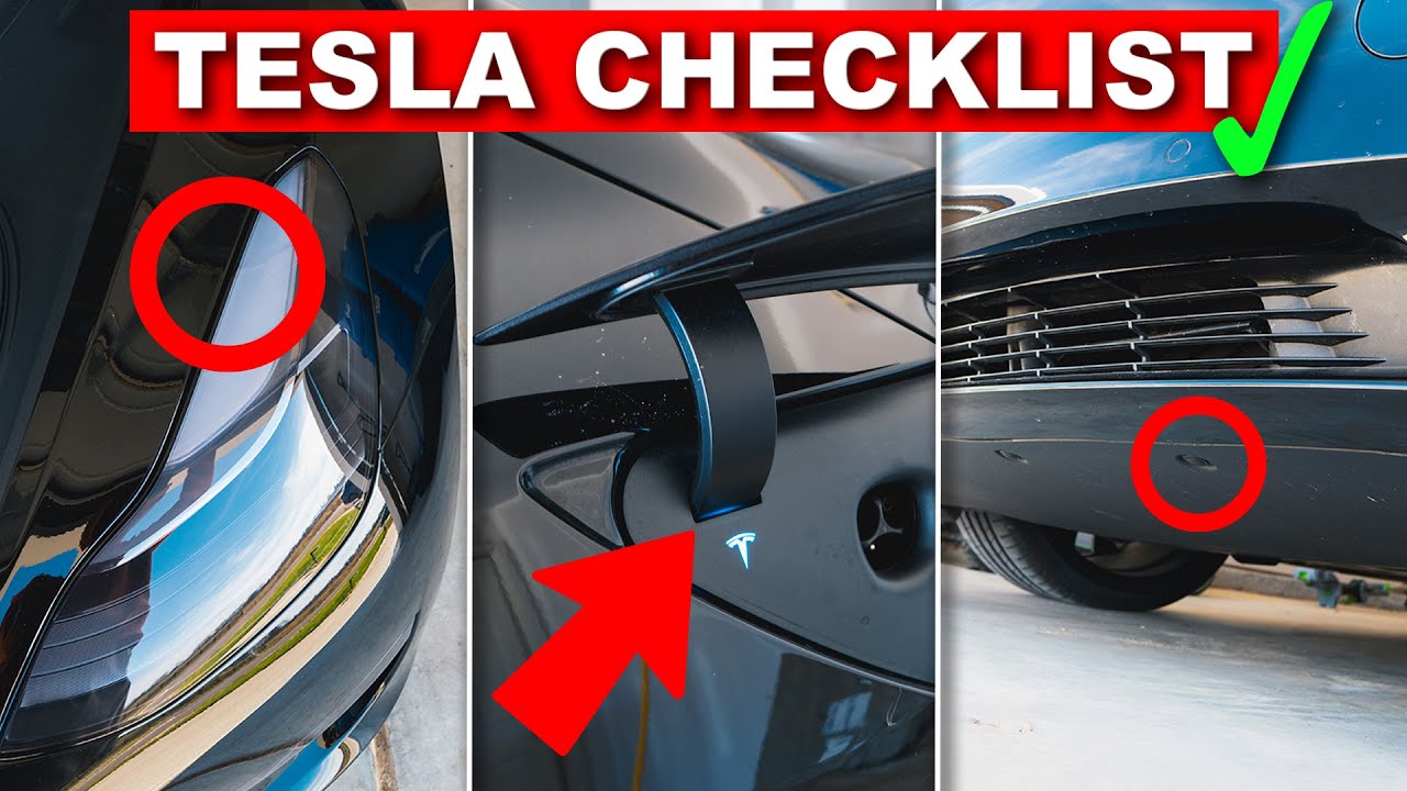 Контрольный список для дня доставки Tesla 2025: НЕ СОВЕРШАЙТЕ ОШИБКУ!