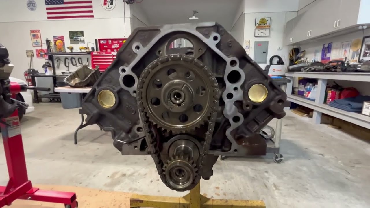 DIY ENGINE REBUILD MUSTANG 3.8 SN 95 PART 2