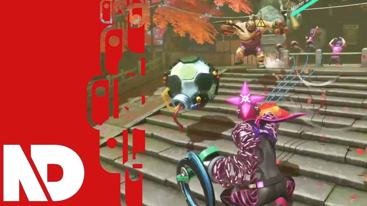 [ARMS] Ninjara Grand Prix Match Gameplay