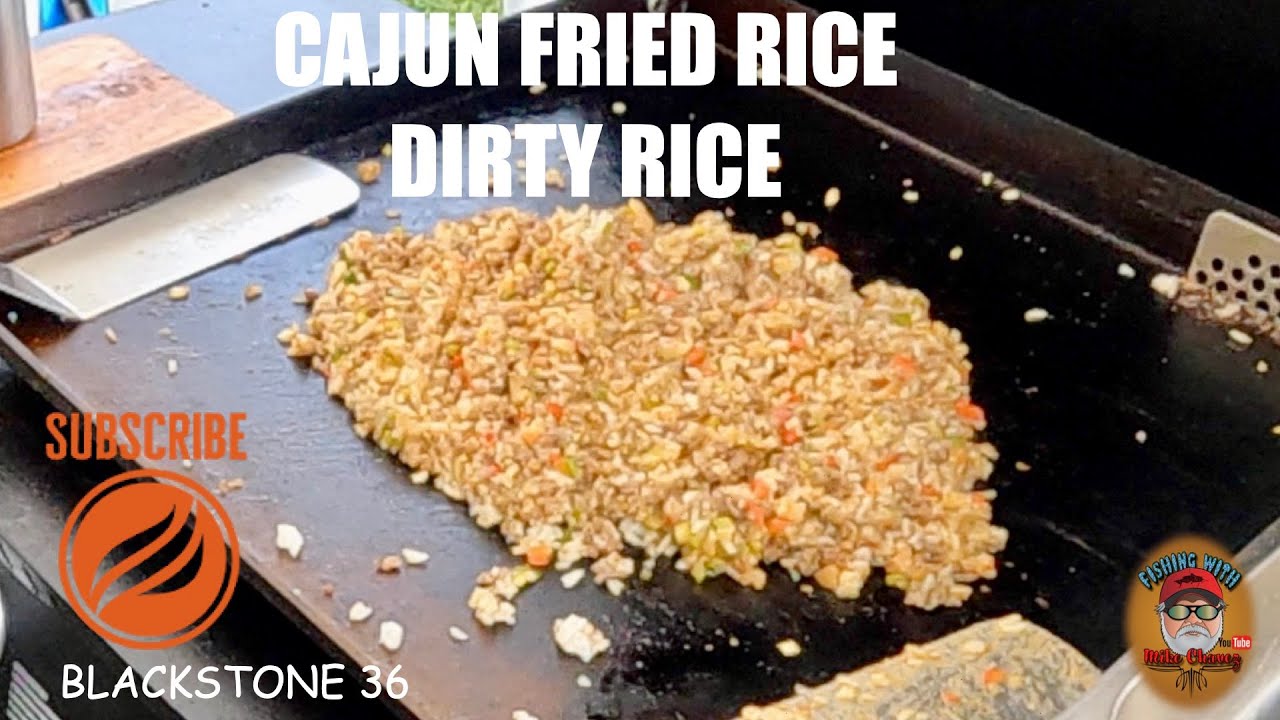 Cajun Fried Rice AKA Dirty Rice On The Blackstone 36