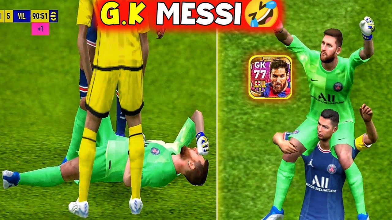 😂This Happened When I Used Messi As A G.k 😂 | Efootball 2023 Mobile