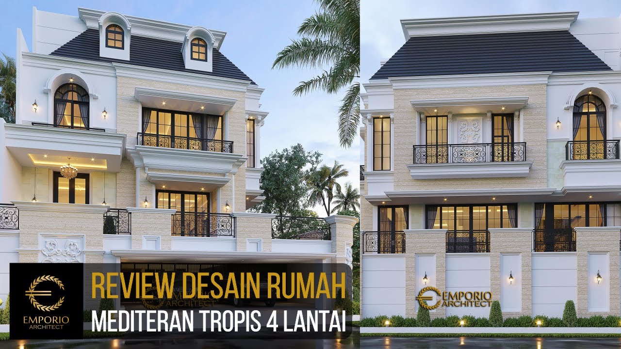 ELEGANT LUAR DALAM !! DESAIN RUMAH STYLE MEDITERAN IMPIAN - DESAIN RUMAH MEWAH