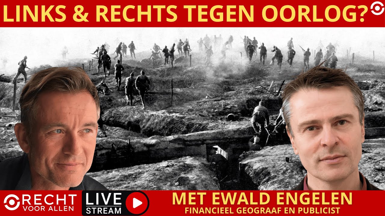 Links & rechts tegen oorlog? We vragen het Ewald Engelen (Livestream)