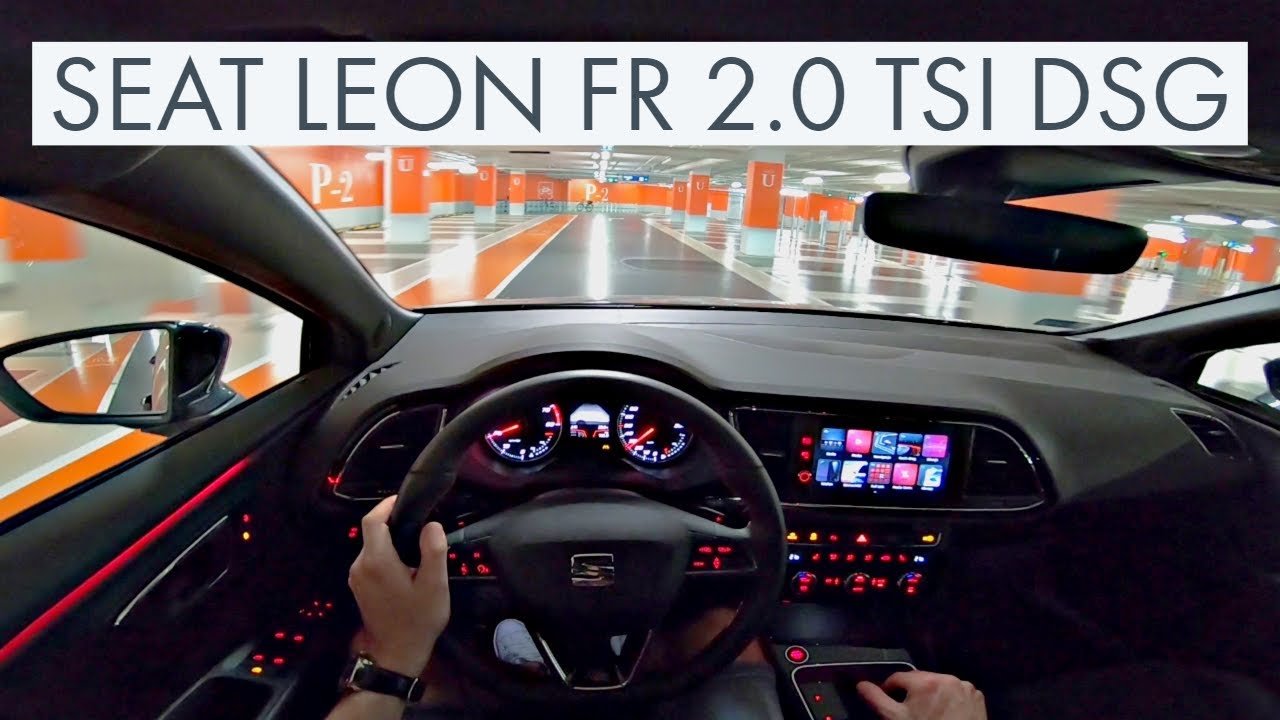Seat Leon 2.0 TSI FR DSG (2019) - POV City + Highway (60FPS) 