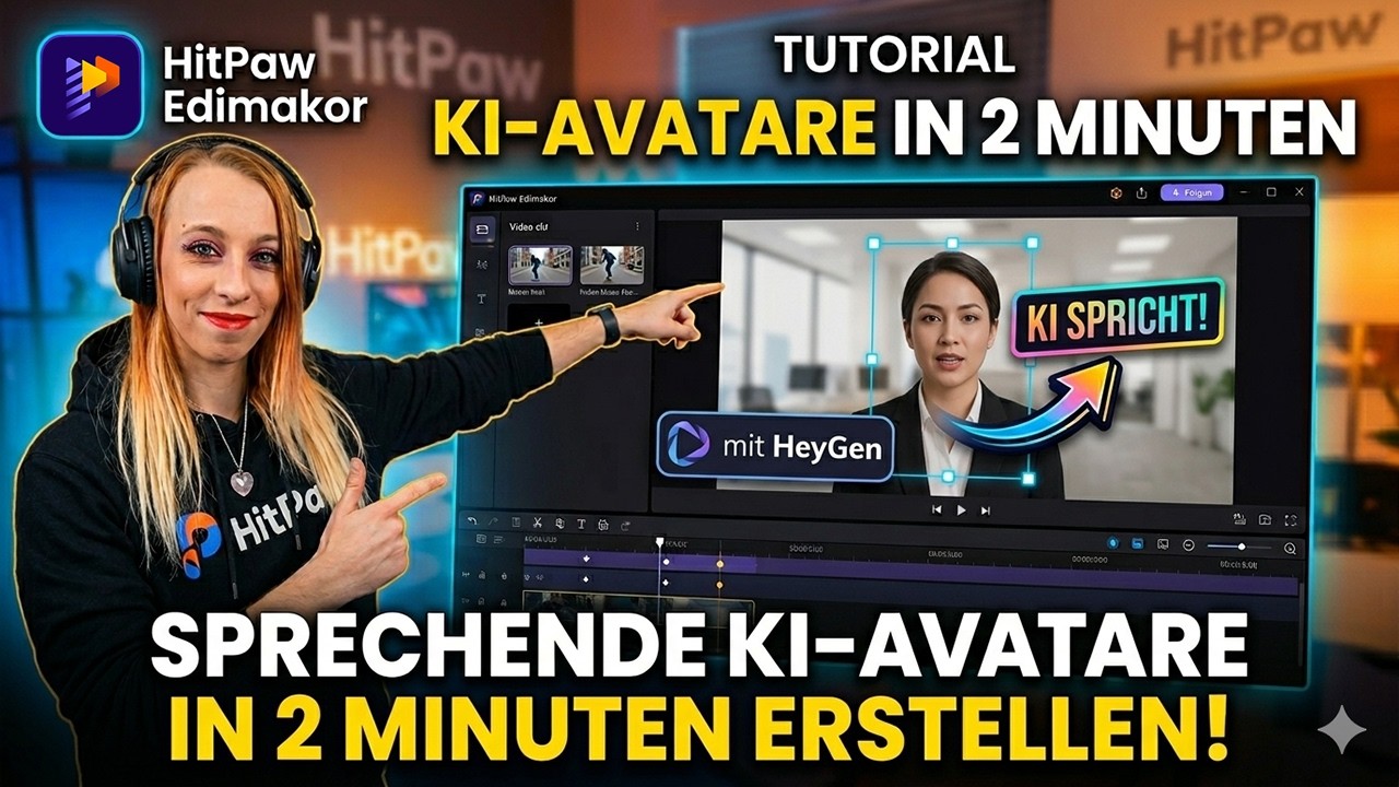 So erstellen Sie sprechende KI-Avatare in 2 Minuten (mit HeyGen)