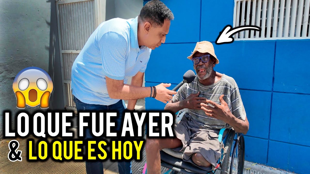 LO QUE FUE AYER & LO QUE ES HOY / CHICO SANDY ENTREGA DE COMIDA A PERSONAS EN LAS CALLES