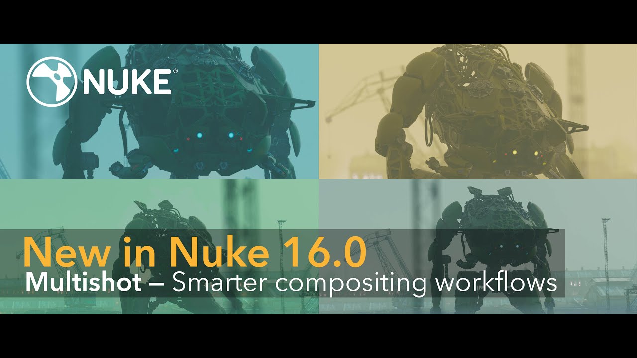 Nuke 16.0 | Multishot &mdash; Smarter compositing workflows