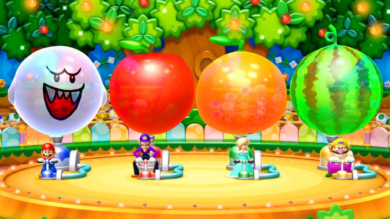 Mario Party 10 All Minigames With Mario (Master CPU) | JinnaGaming