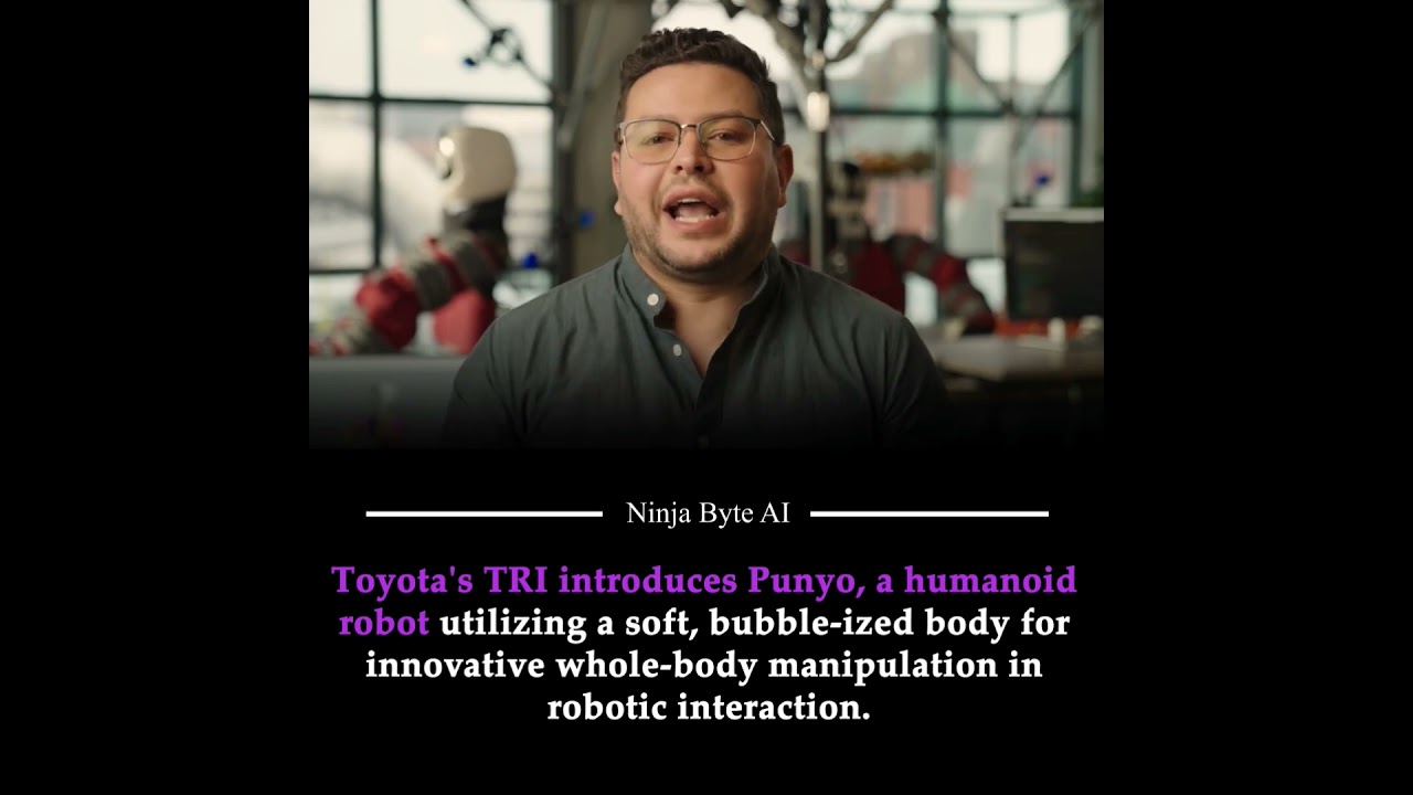 Toyota's humanoid Punyo redefines robotic manipulation with softness. #shorts #robot #robotics #tech