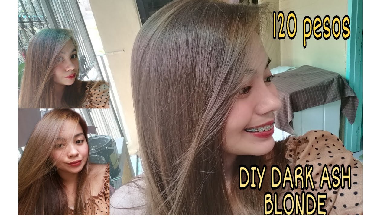 120 PESOS DIY DARK ASH BLONDE || BREMOD HAIR COLOR😯(No bleaching!!)