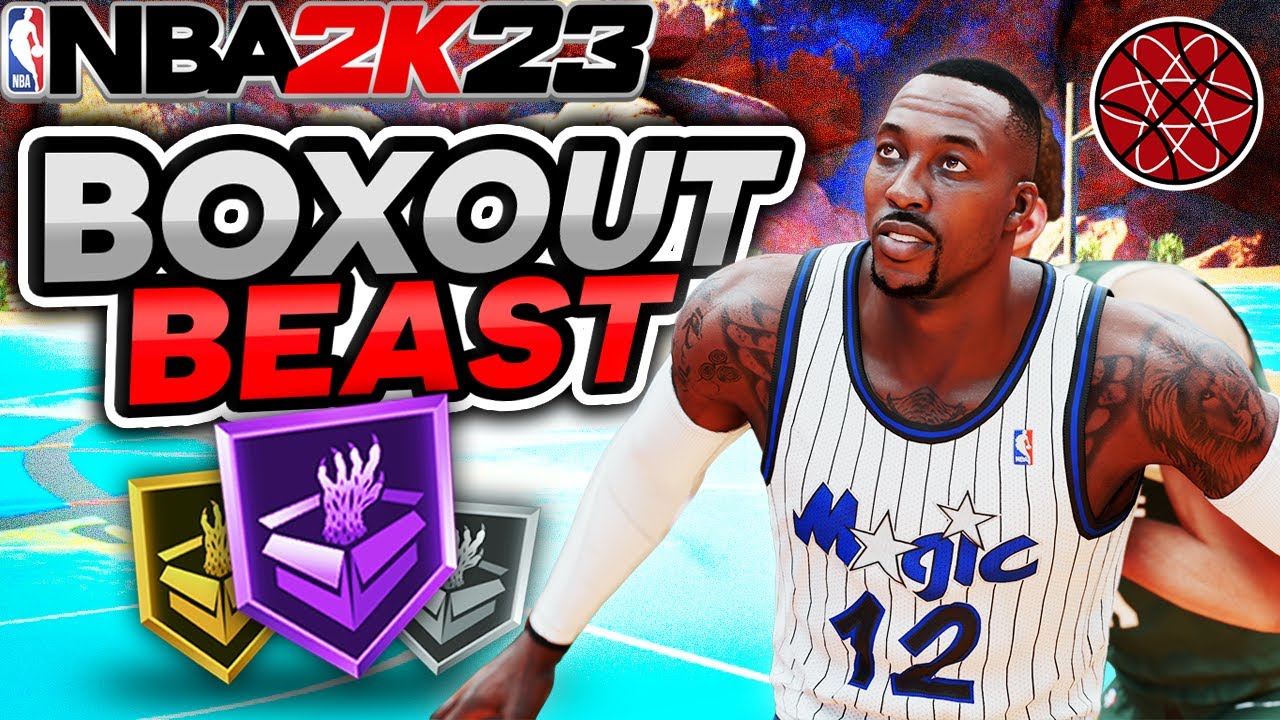 Best Defensive Badges on NBA 2K23 : Boxout Beast Badge Test