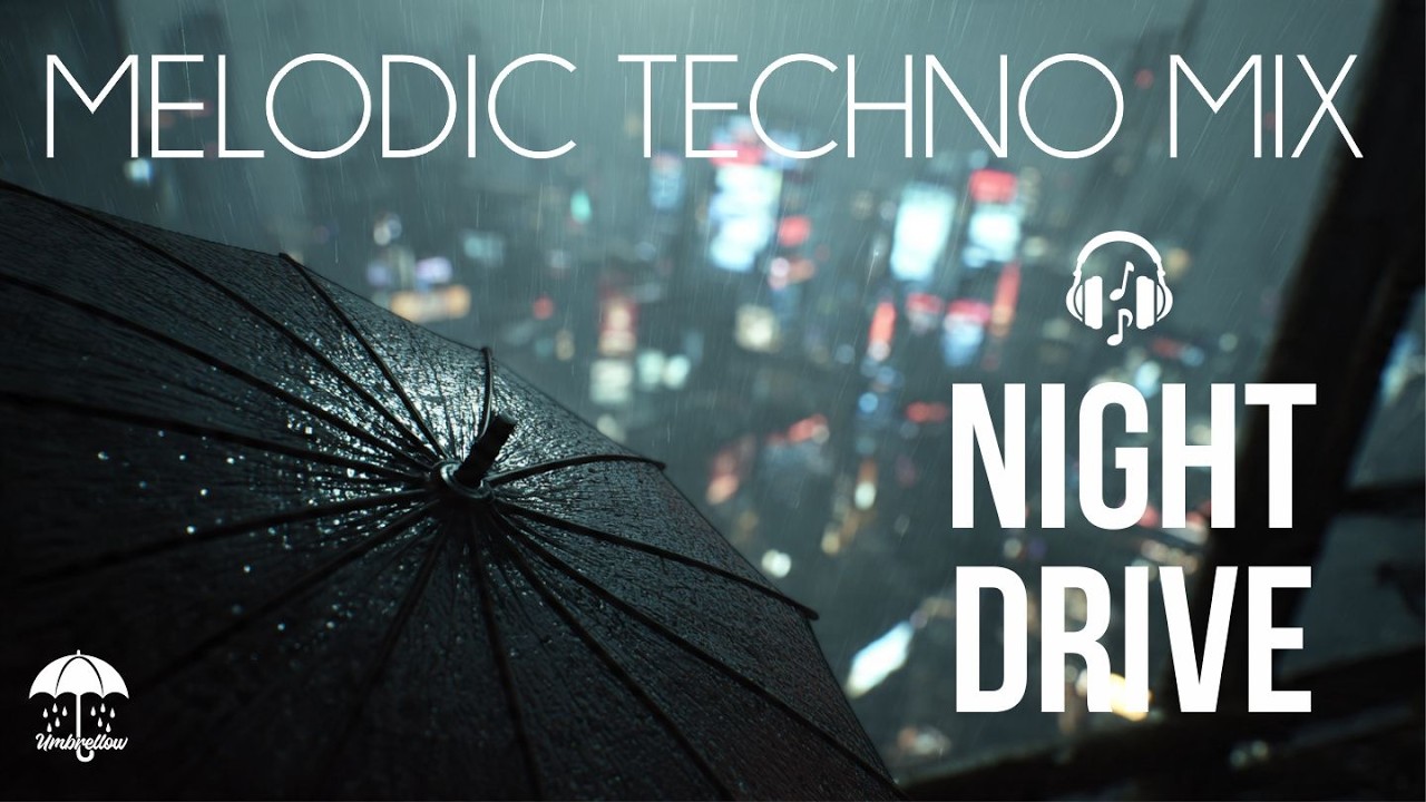 Melodic Techno Mix | Late Night Drive Cyberpunk Storm: Anyma, Tale Of Us, Colyn, Adriatique #dj
