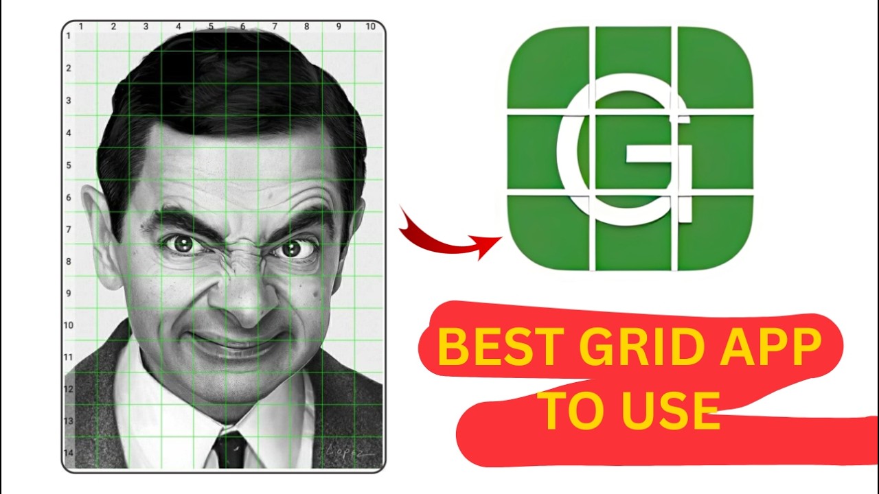 THIS GRID APP IS MAKING DRAWING EASY FOR EVERYONE