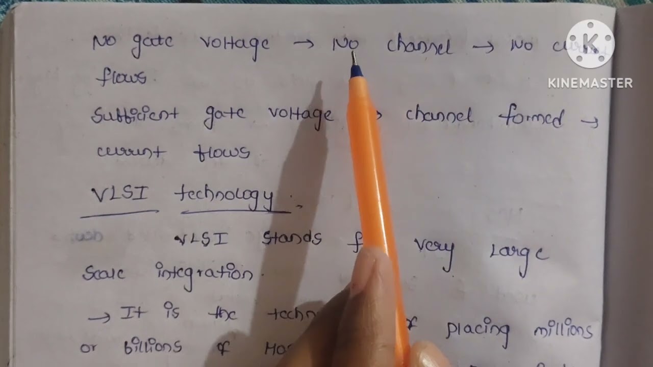 Metal oxide semiconductor (MOS) and VLSI technology || semiconductor technology 