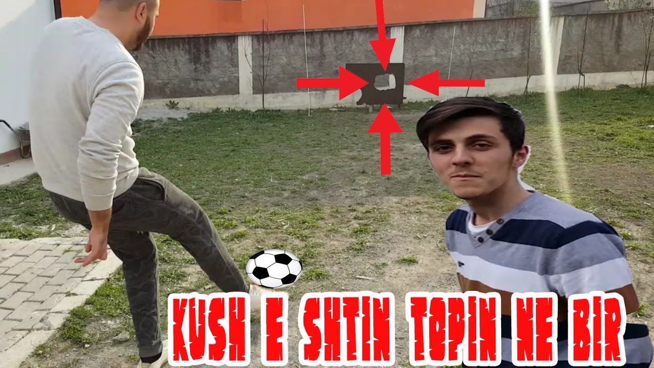 Challenge - Kush e shtin topin ne bir