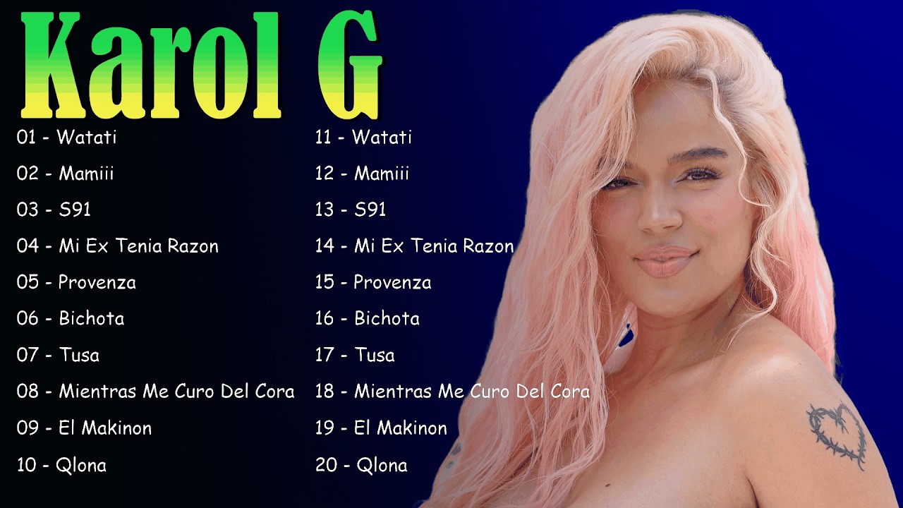 KAROL G MIX 2026 ❤️ Grandes Éxitos | Reggaetón y Canciones Top