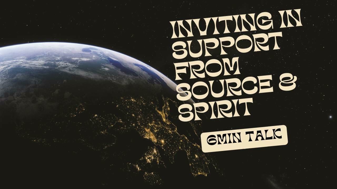 Inviting In Support From Source & Spirit 6 Min Talk | Spiritual Help From The Higher Dimensions
