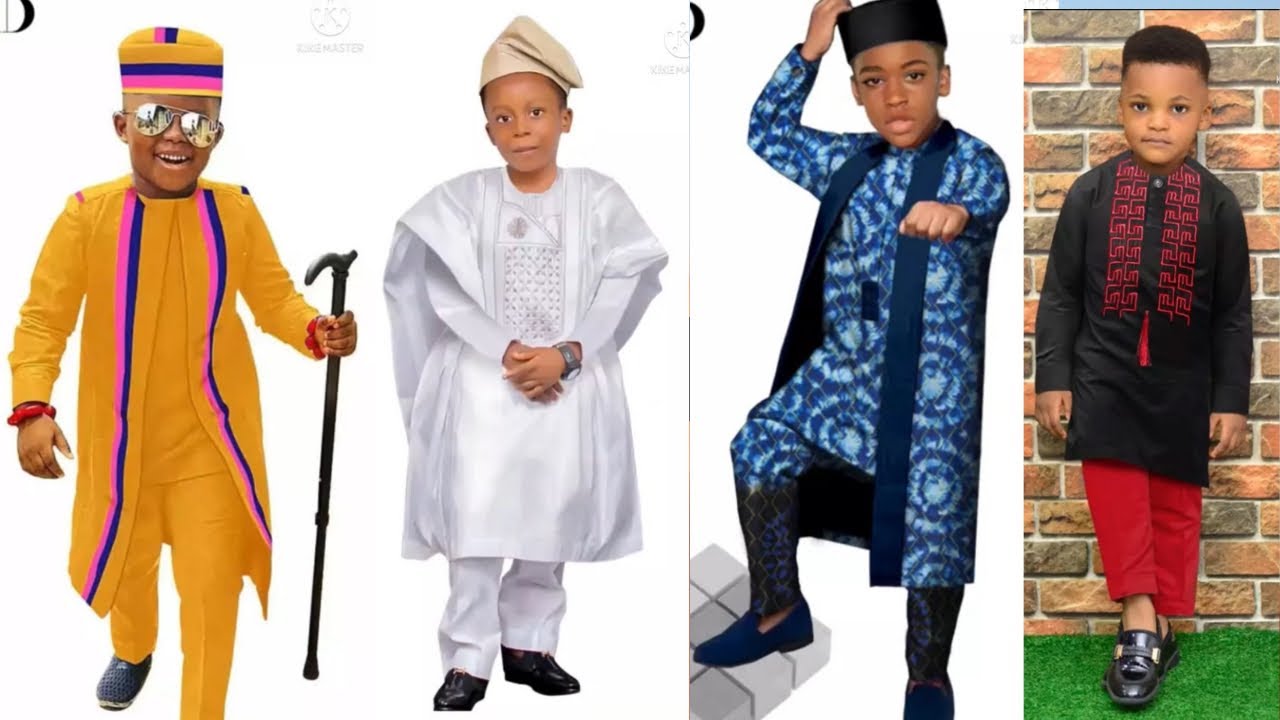 V&Ecirc;TEMENTS AFRICAINS DASHIKI POUR ENFANTS GAR&Ccedil;ONS