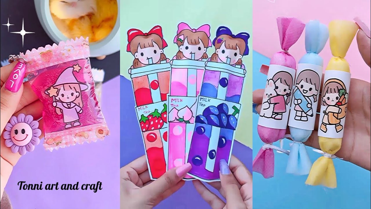 paper craft / Tonni Arts and Craft ♥️ | Easy to Make | #arts#crafts | Decor ideas /Easy paper craft
